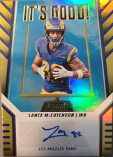 2024 Panini Score Lance McCutcheon Its Good Auto #IG-LMN Rams