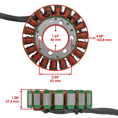 Stator for Kawasaki Versys 650 KLE650 2007 2008 2009 2010