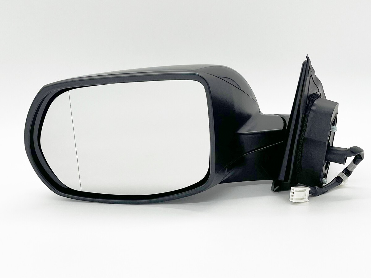 Side Mirror Non-Heated Smooth Black Cap for 2016-2022 Honda HR-V