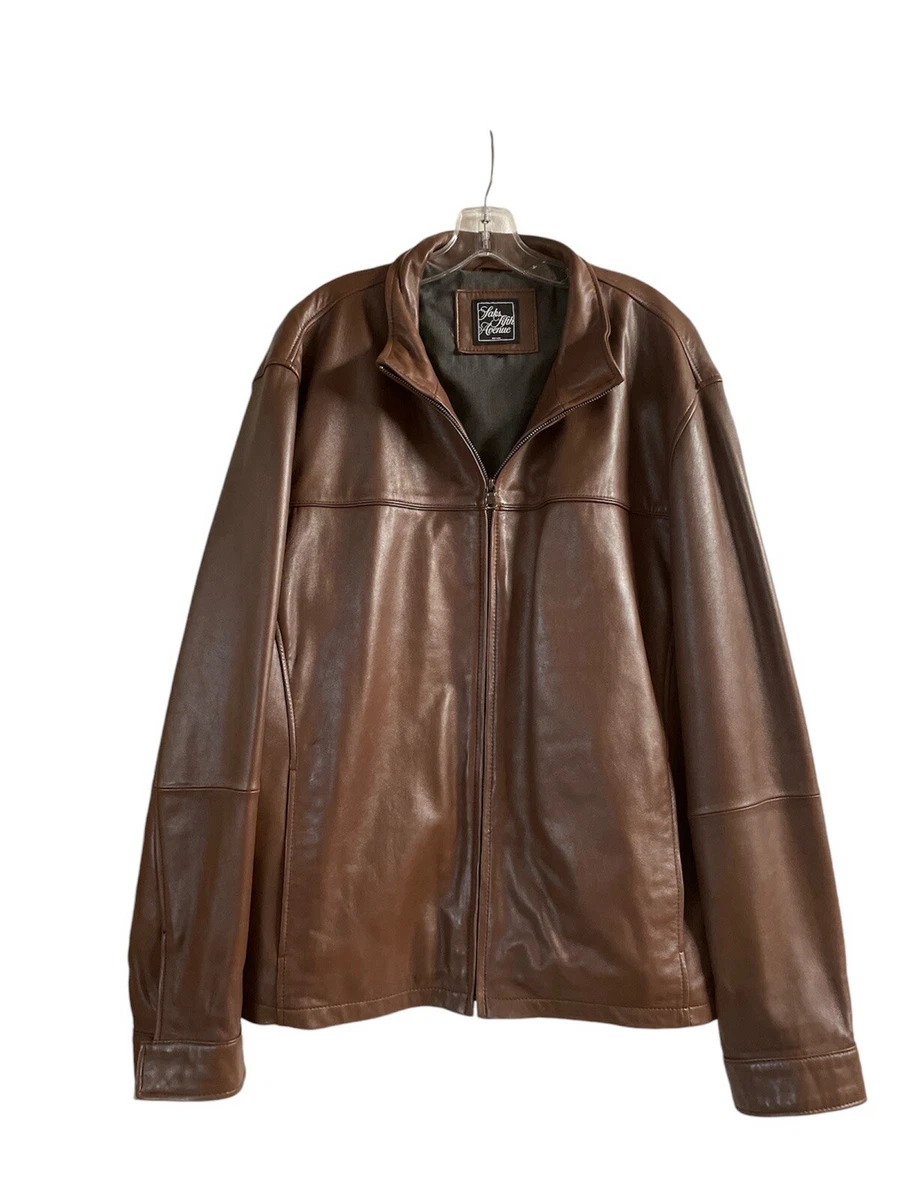 saks fifth avenue leather jacket products for sale | eBay