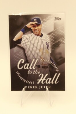 2025 Topps Series 1 - Derek Jeter #CTH-17 Call to the Hall - New
