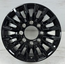 1 Gmc Sierra Hd Chevy 2500 3500 8 Lug Factory Oem 18 Black Wheel Rim 3582