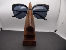 VINTAGE FOSTER GRANT BLACK RETRO MOD SUNGLASSES