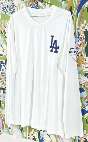 Los Angeles Dodgers My Dodgers Membership Long Sleeve Tee MLB Shirt Men XL White - Picture 2 of 5