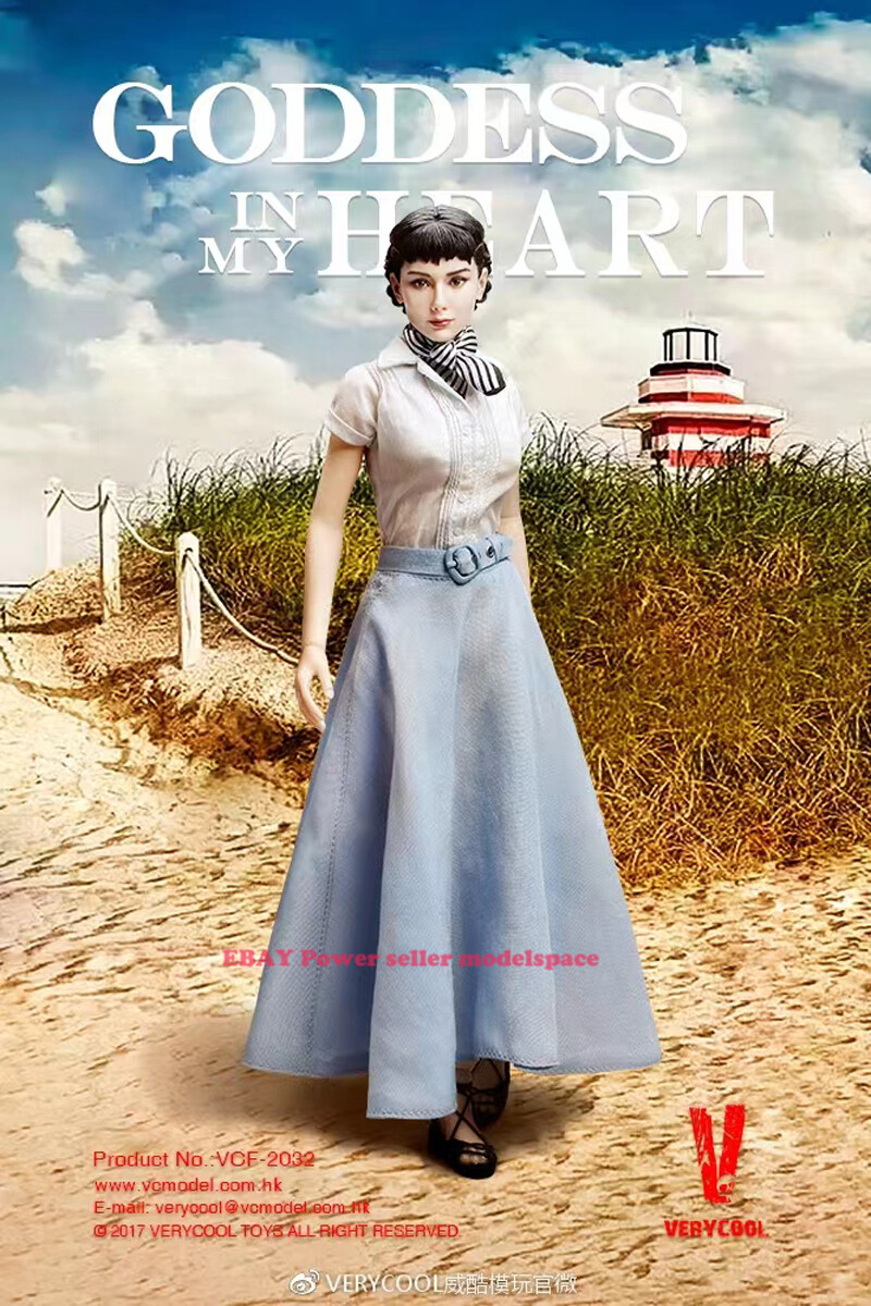 Verycool Vcf-2032 1/6 Goddess Roman Holiday Audrey Hepburn Action