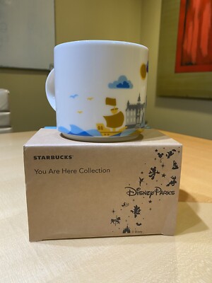 RETIRED Disney World STARBUCKS Mug MAGIC KINGDOM You Are Here