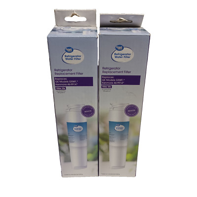 2 pack Great Value Refrigerator Replacement Water Filter GE GSWF Kenmore 469914