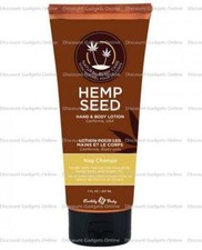 Earthly Body and Hand Lotion NAG CHAMPA Hemp Moisturizer NON-GREASY 7oz