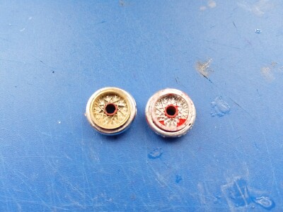 Vintage Airfix MRRC 1/32 Front Wire Wheels