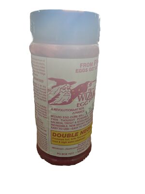 Pro-Cure Wizard Egg Cure Double Neon Red 12 Oz Salmon Trout Fishing