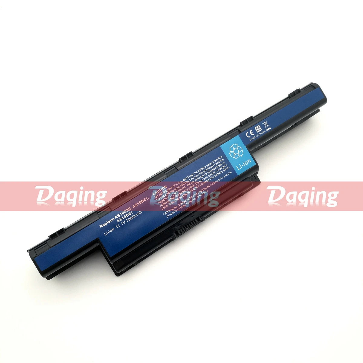 Vhbw Batteria Sostitutiva Per Acer Aspire 5551G - 6600mAh, 11.1V, Ioni Di Litio, Sostituisce AS10D31, AS10D61