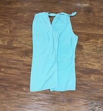 Kids Youth Child Scrub Pants Size Aqua Green Girls Costume Size Large Youth