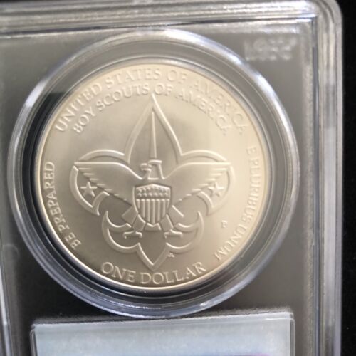 2010-P BOY SCOUTS OF AMERICA PCGS MS70 OWNERS PRIVATE COLLECTION *FREE SHIPPING* - Picture 6 of 6