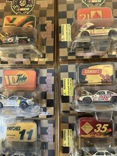 Racing Champions 50th Anniv Nascar Gold Comm. Series Lot Car 6,10,11,21,30,35