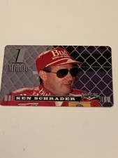 1995 Ken Schrader trading card/phone card