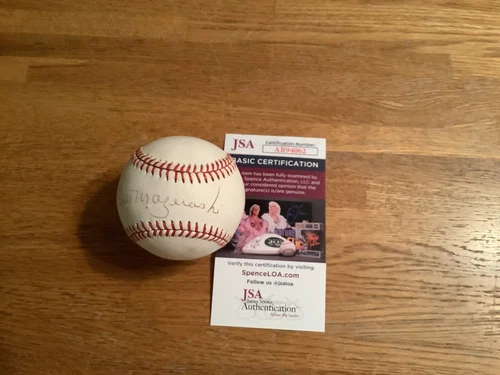 Bill Mazeroski Autographed Baseball-JSA