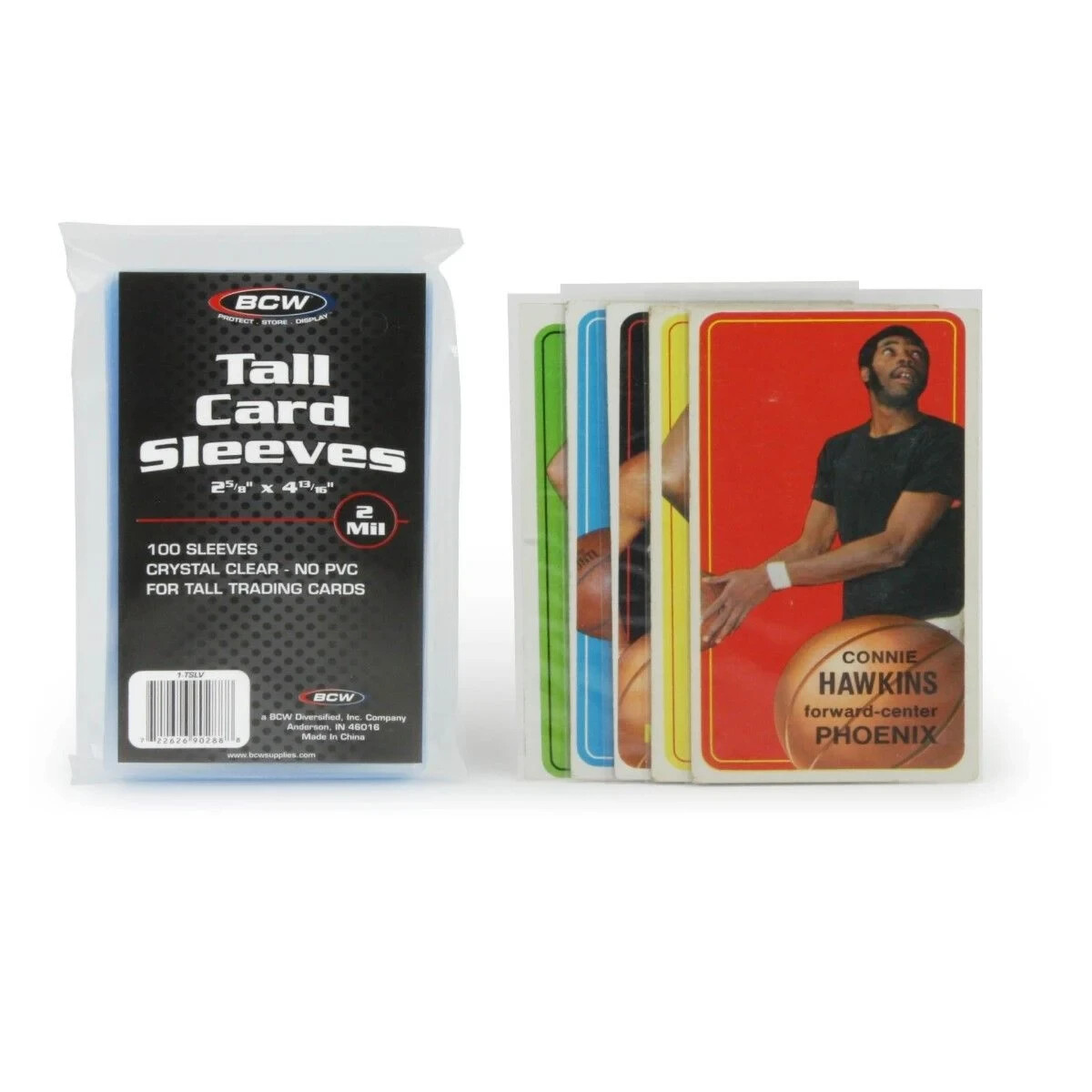 (300-Count) BCW Tall Soft Card Sleeves Widevision / Gameday / Extra Tall  Cards