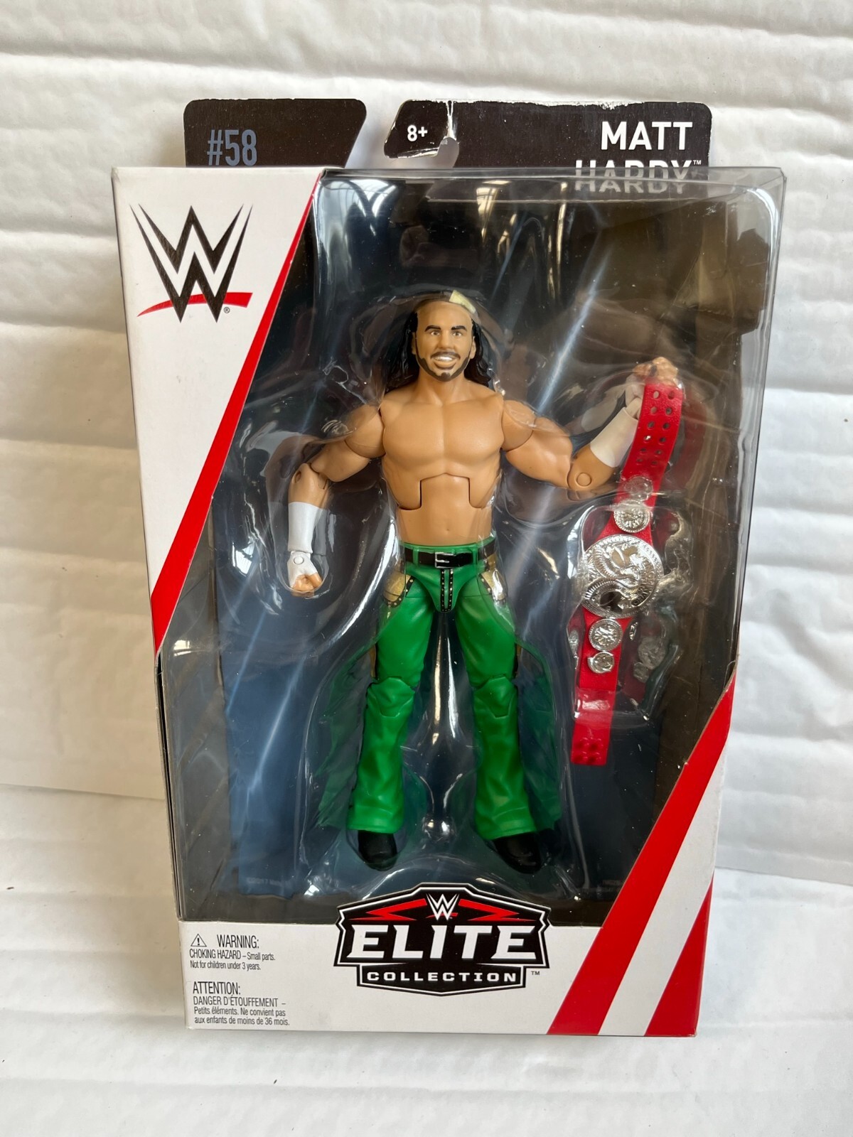 BNIB WWE MATT HARDY MATTEL ELITE COLLECTION SERIES 58 WRESTLING ACTION FIGURE