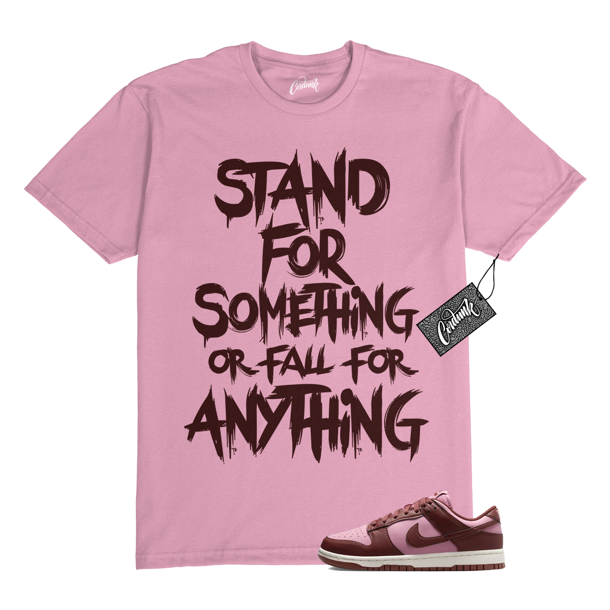 T shirt Dunk Dark Pony Elemental rosa bassa Next Nature abbinata STAND