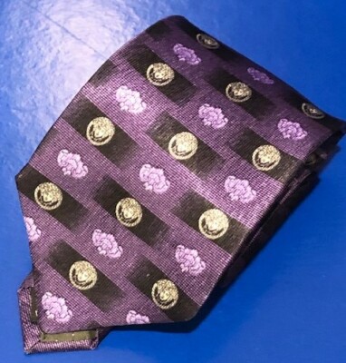 Gianni Versace Purple Medusa Head Never Worn w Original Package