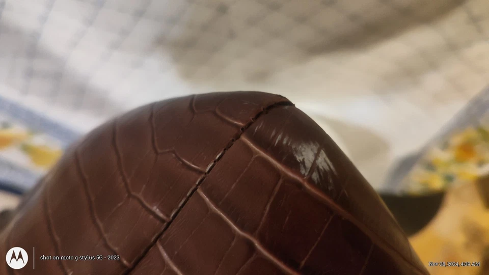 Prada Bolso de Mano Cuero Auténtico Usado Bandolera Foto 4 de 4