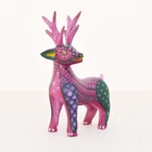 Deer Alebrije COLLECTABLE Oaxacan Wood Carving A2543 | Magia Mexica