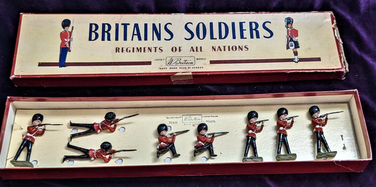 Britains lead store soldiers boxed