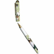 New Papillon Pet Dog Designer Pen by Artist Ruth Maystead