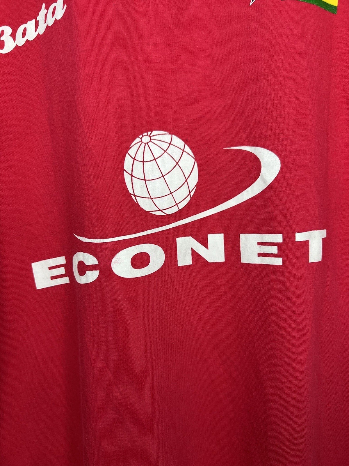 Vintage Zimbabwe Cricket Polo T Shirt Jersey Bata Adult ZCU Sporting