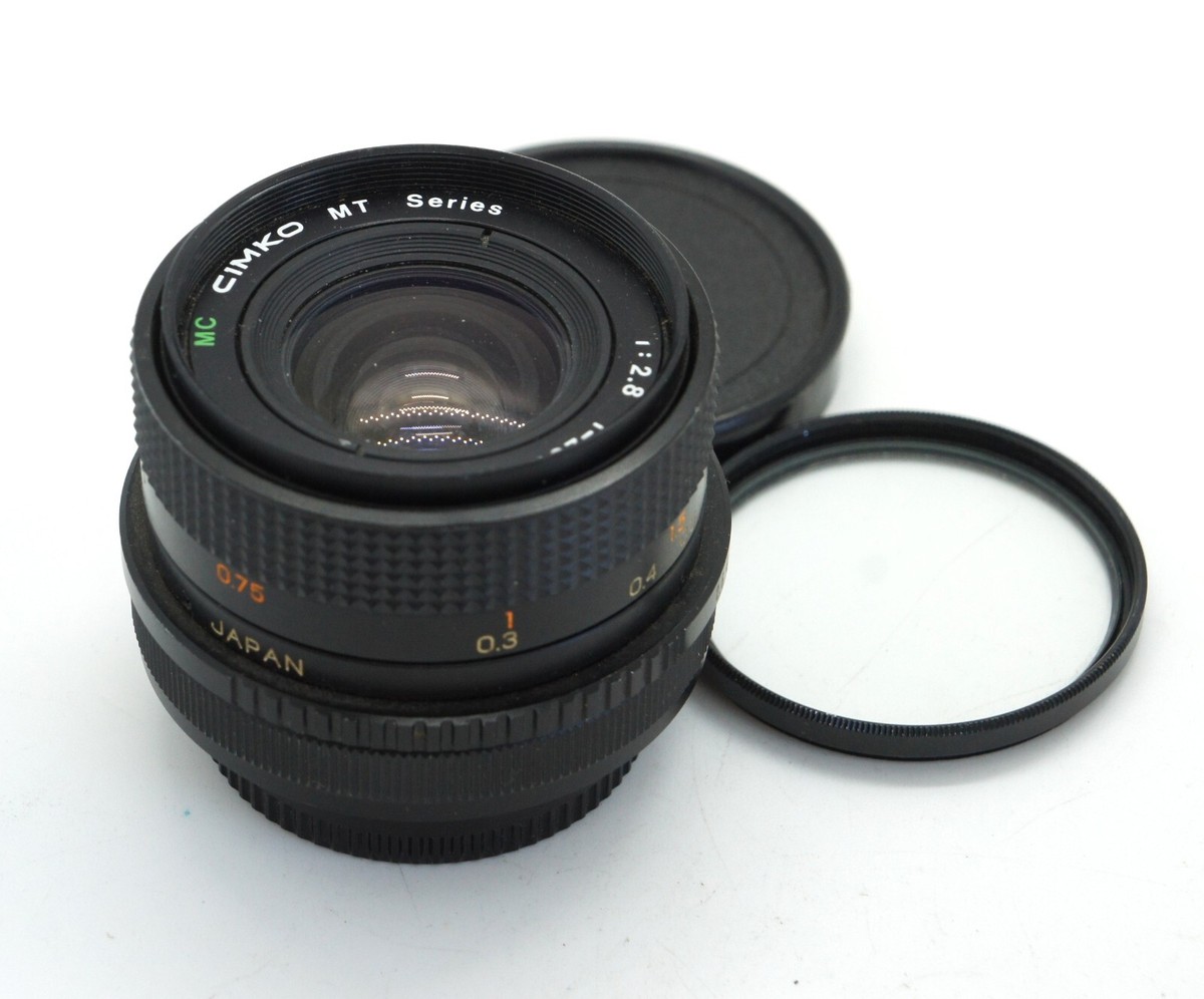 EXC! MC CIMKO 28 mm F2.8 Wide Angle Lens Canon FD Mount | eBay