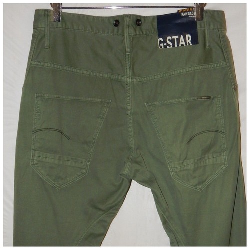 Jeans colored denim G STAR RAW Arc 3D Loose Tapered Braces Coj. Size W32 L34 - Picture 4 of 13