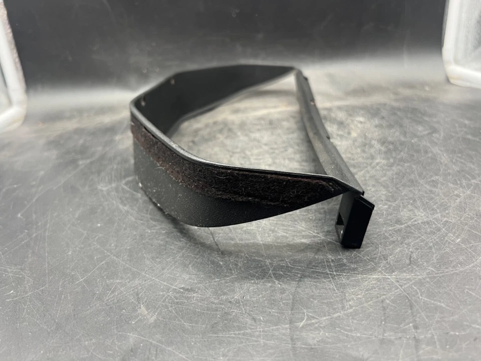 BMW 318i 1984-1993 OEM cuadro de instrumentos cubierta de inserción negra 1368872 Foto 4 de 4