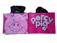 M&S Percy Pig Bag Reusable Anti-Bacterial Large Tote percy pig shopping bag  New