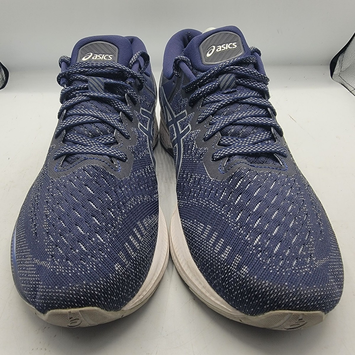 Asics Gel Kayano 27 Mens 10 Blue Athletic Shoes Comfort  display picture 1