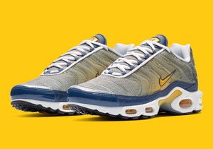 air max plus yellow and blue