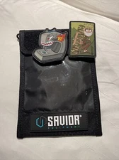 2022 Savior Equipment Badge Holder Lanyard from Vegas Shot Show Patches