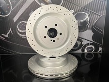 NEW Genuine Mercedes-Benz W205 C-Class C63 AMG REAR Brake Discs X2 A2314230212