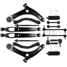 For 2007-2017 Jeep Compass 16 Pcs Front Tie Rod Sway Bar End Control Arm Kits