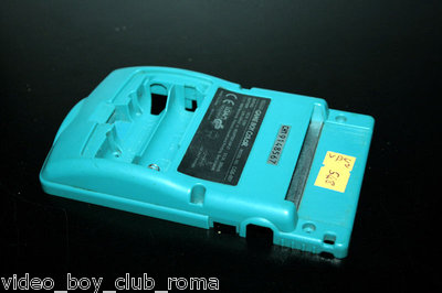 Coque Arrière Game Boy Color – Vert Acqua – Originale Nintendo – Bon état