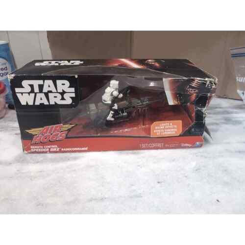 Star Wars Air Hogs Speeder Bike RC w/ Box Damage, Remote Control Toy, Collectors - Picture 1 of 6