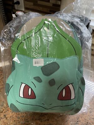 ?RARE! IN HAND! Loungefly Pokemon Bulbasaur Faux Leather 