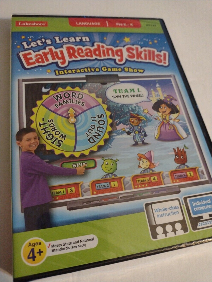 Lakeshore Let's Learn Early Reading Skills-dvd Brand New | eBay