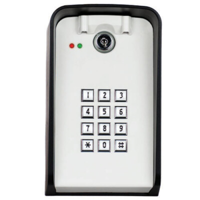 Dolphin 310MHz Wireless Gate Keypad Battery Powered 1000 Users Post Mount