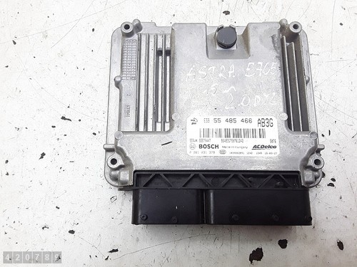 2015 OPEL ASTRA STEUERGERAT 2000CDTI 55485466 0281031379