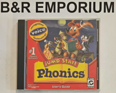 JumpStart Phonics (Ages 4 to 7) (2003) + JumpStart Kindergarten