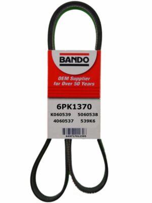 Serpentine Belt-Eng Code: W11B16A Bando 6PK1370