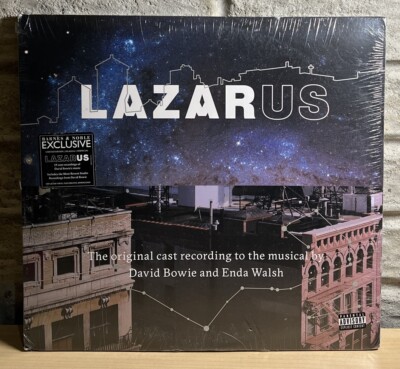 David Bowie Lazarus 2016 BN Ltd Edition Vinyl 3 LP (2 Black, 1 White) NEW SEALED