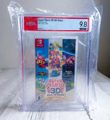 Super Mario 3D All-Stars - Nintendo Switch - Brand New Sealed - PSA 9.8 A+