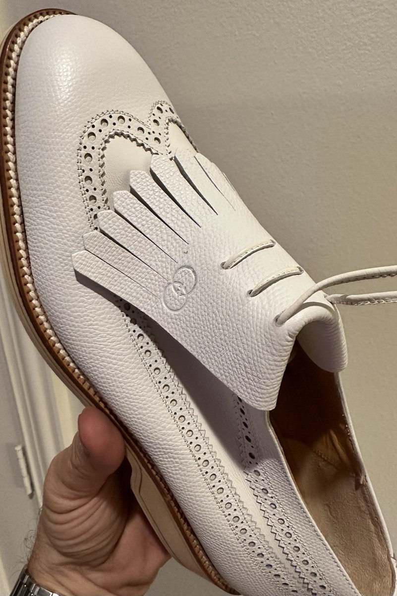 BRAND NEW GUCCI GOLF SHOES. 100% LEATHER. Size 43. PRISTINE IN