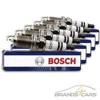 5X Bosch ZÜNdkerze ZÜNdkerzen FR7HPP33+ FÜR Seat Toledo 2 1M 2.3 V5 00-03